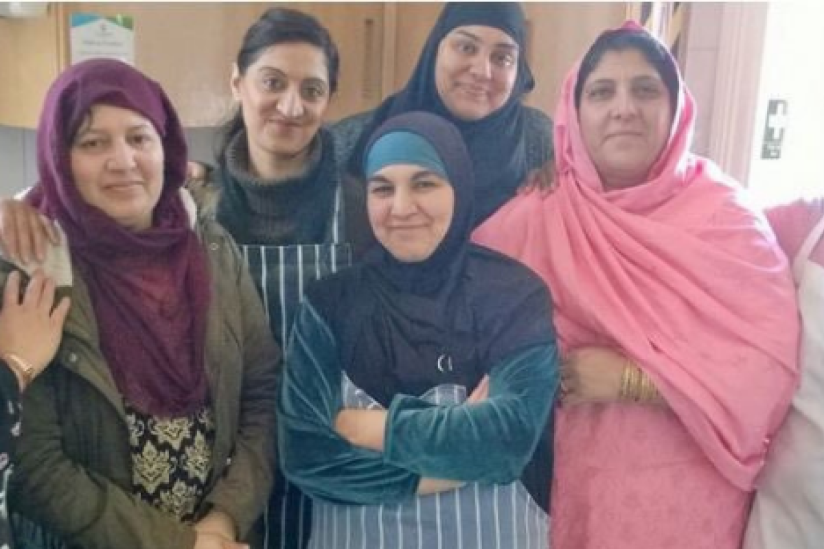 Ladies from the Park Ward Community Cooking Group